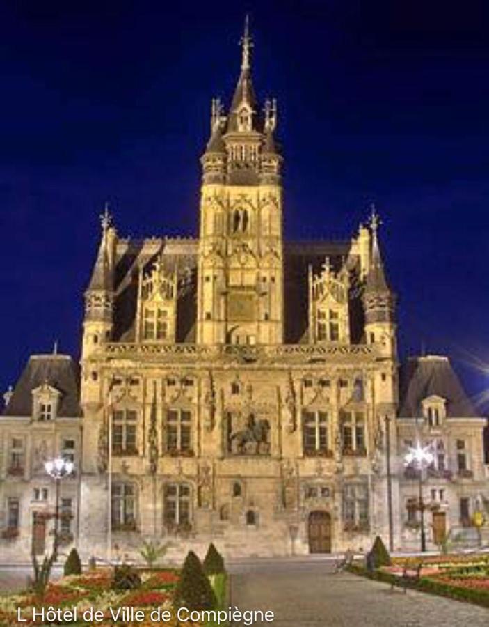 Gite La Bancloque Compiègne Esterno foto